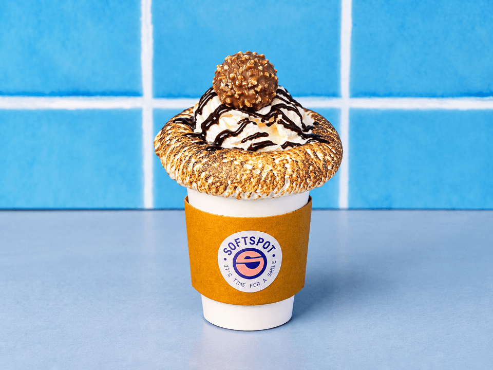 Ferrero Rocher S'mores Hot Chocolate